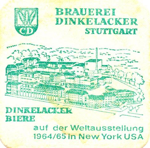 stuttgart s-bw dinkel weltaus 1b (quad185-new york 1964 65-grün) 